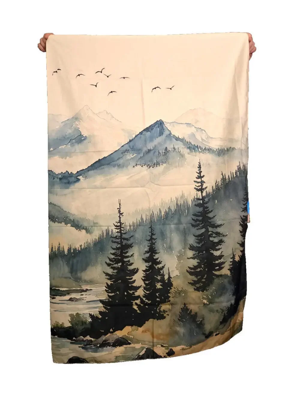 mountain landscape tapestry Small 24x36
